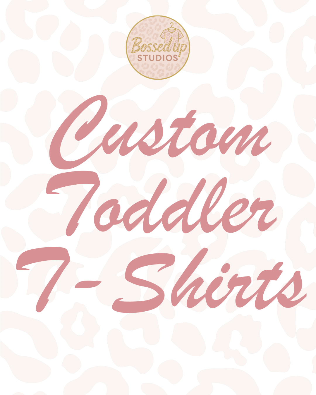 Custom Toddler T-Shirts