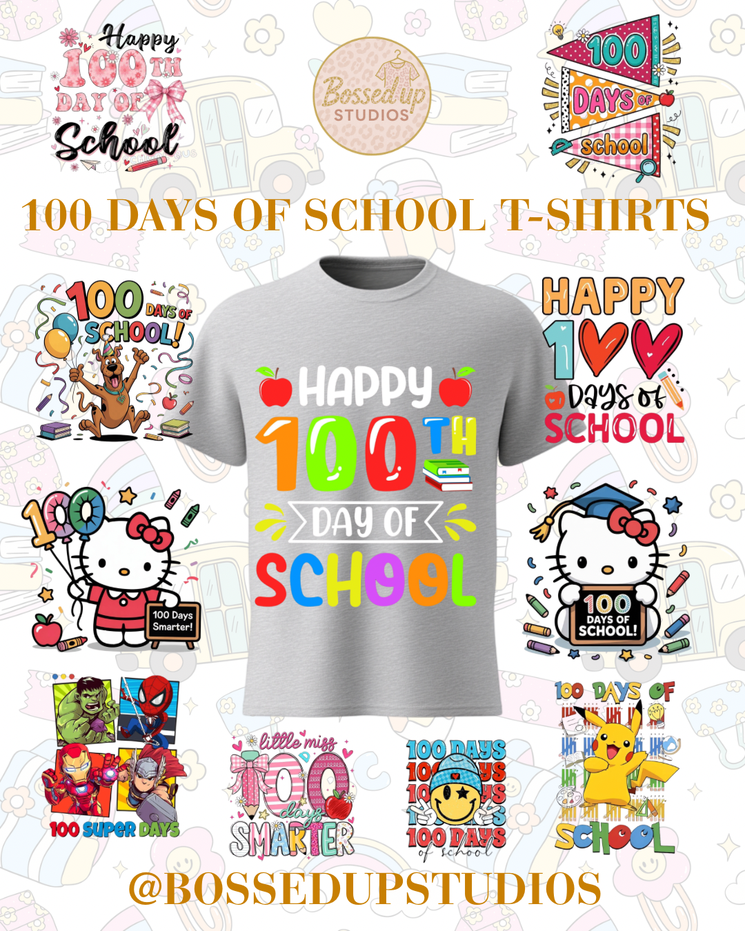 100 Days Of School T-Shirts