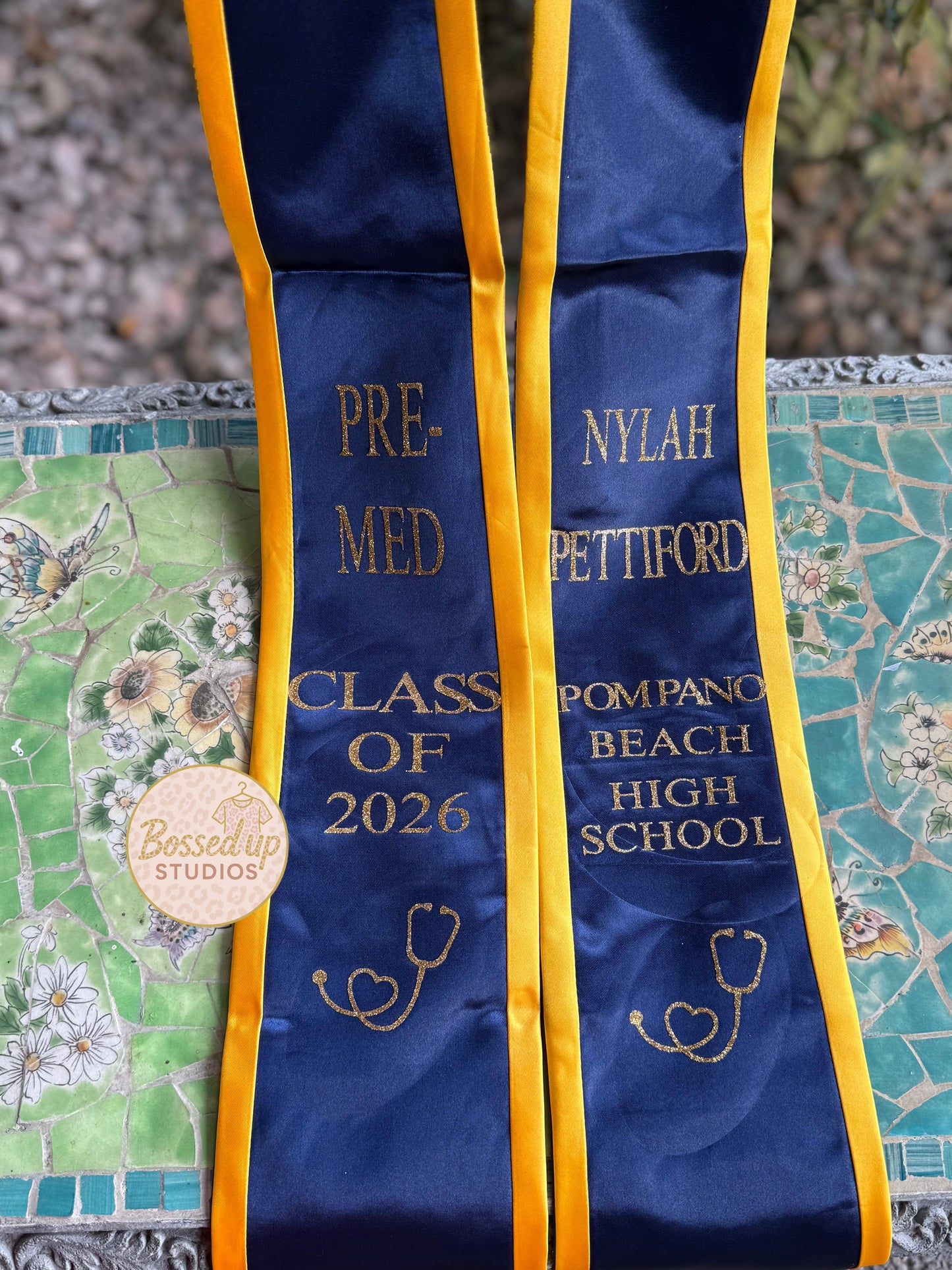 Custom Grad Stoles