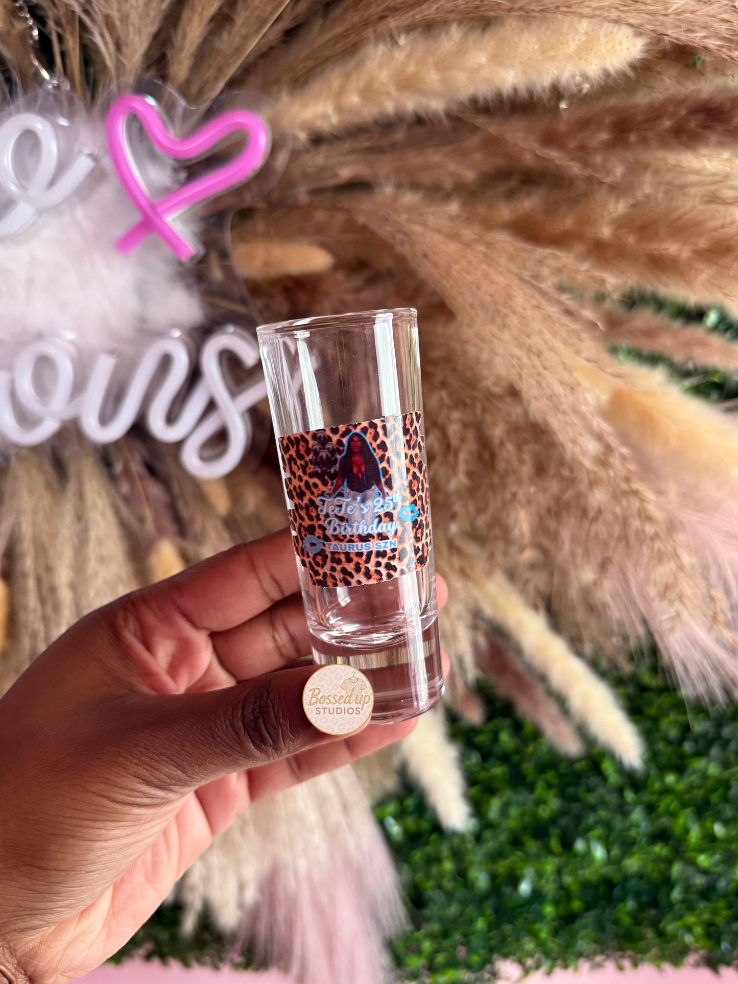 Custom Tall Shot Glasses
