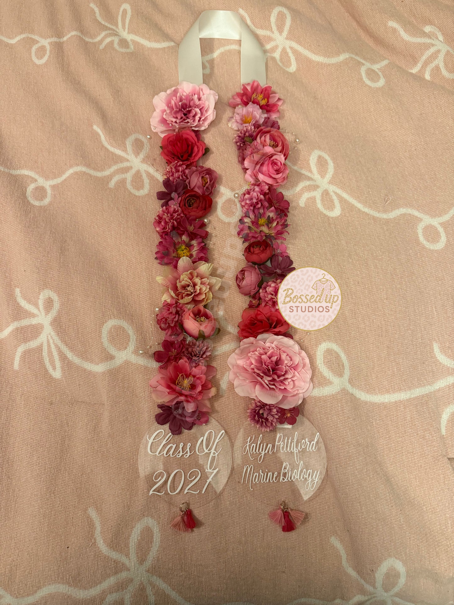 Floral Graduation Leis