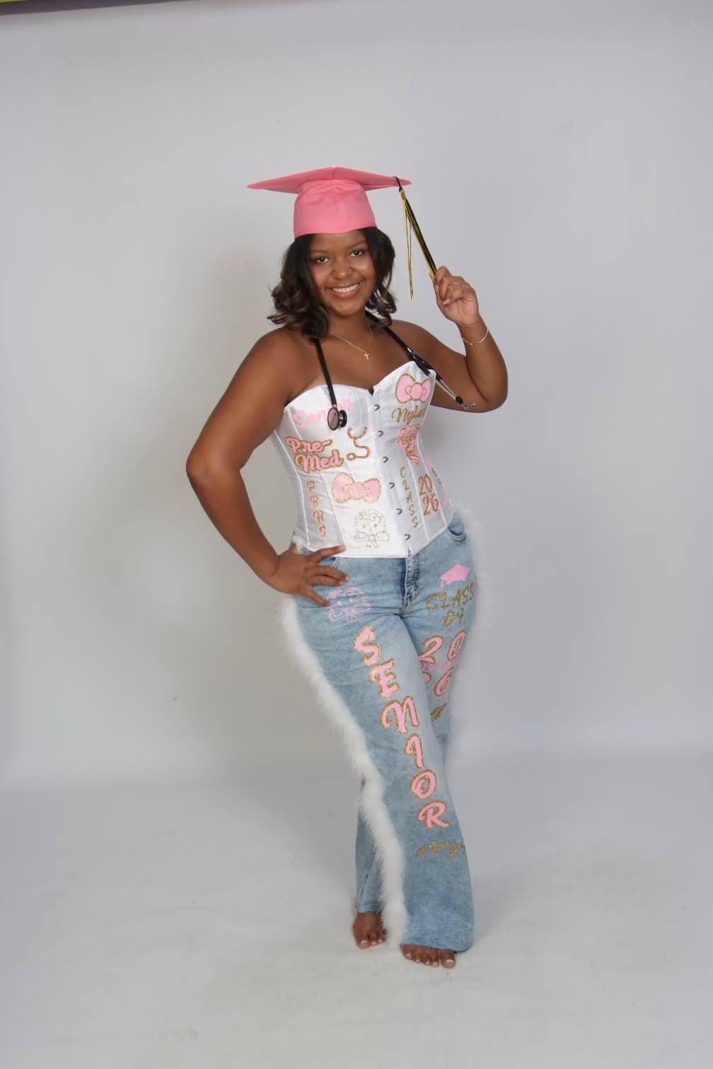 Corset & Pants Grad Set