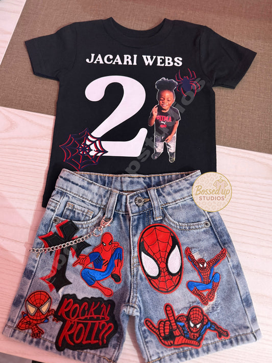 Custom Kids Shorts Set