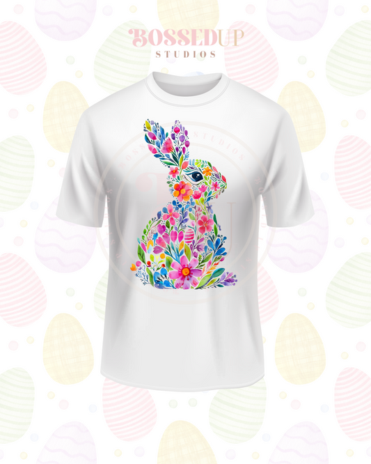 Colorful Easter Bunny T-Shirt