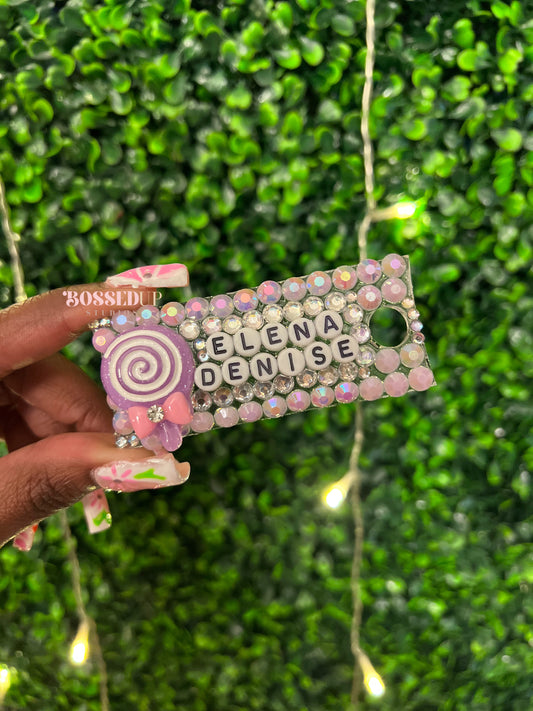 Custom Tumbler Name Plates