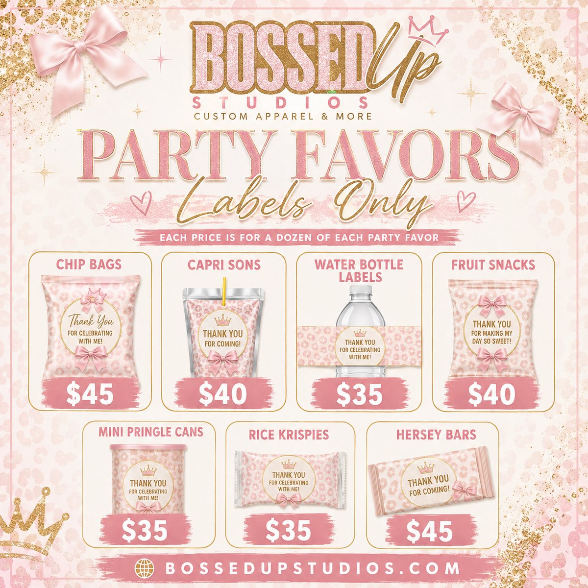 Party Favors (Labels Only)
