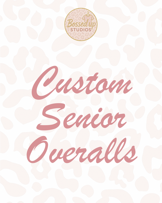Custom Senior Overalls