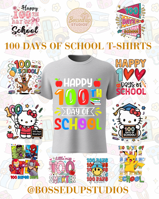 100 Days Of School T-Shirts
