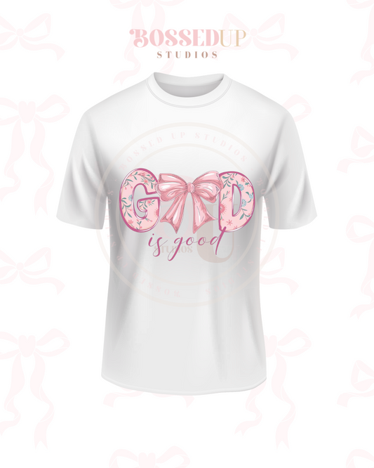 God Is Good Coquette T-Shirt