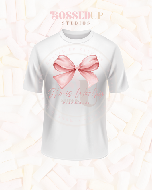 She Is Worthy T-Shirt *Adult*