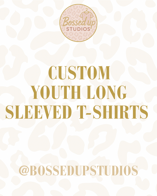 Custom Youth Long Sleeved T-Shirts