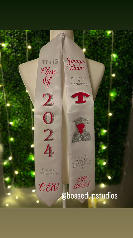 Custom Grad Stoles