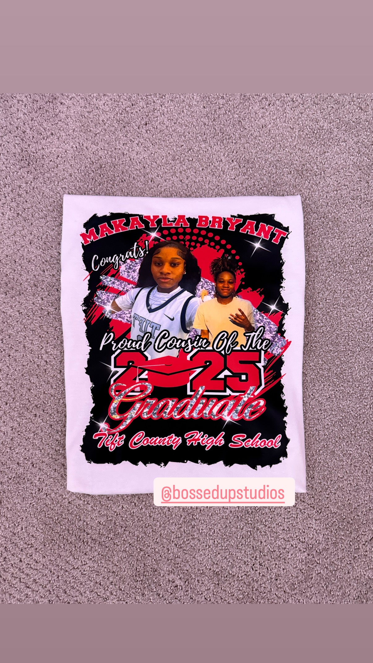 Custom Adult Graduation T-Shirts