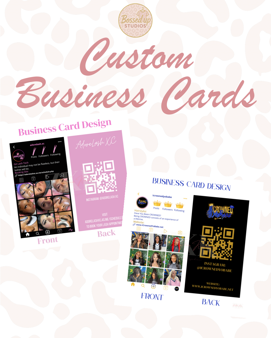 Custom Business Cards (Front & Back)